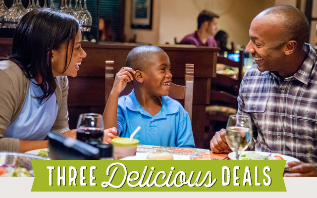 Three Delicious Deals