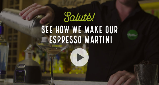Impress your guests! Learn how to make our Espresso Martini