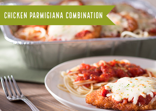 Chicken Parmigiana Combination