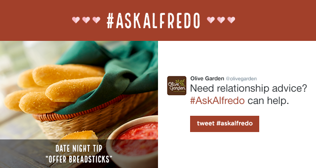 DATE NIGHT TIP: Offer Breadsticks