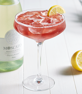 New! Black Cherry Moscato Cocktail