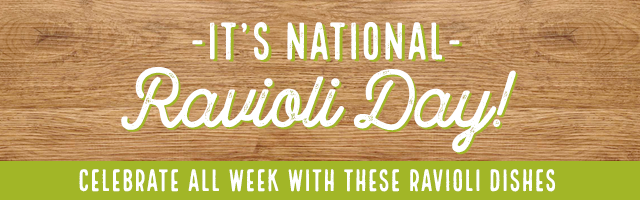 It's National Ravioli Day