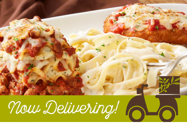 Olive Garden Delivery!