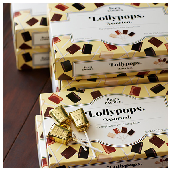 See's Assorted Lollypops