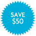Save $50