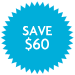 Save $60