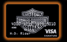 H-D Visa Signaure Card