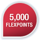 5,000 FlexPoints