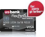 FlexPerks® Travel Rewards Visa Signature®