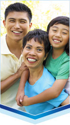 Photo of happy family