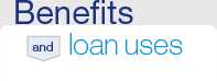 Benefits and Loan Uses