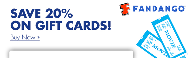 Save 20 Percent On Fandango Gift Cards Save 20 Percent On Fandango Gift Cards