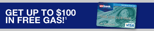 Get up to $100 in free gas!(1)