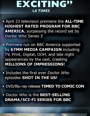 Doctor Who DVD And Blu Ray Release Timed For San Diego Comic Con