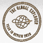 The Global Explorer — Year in Review badge