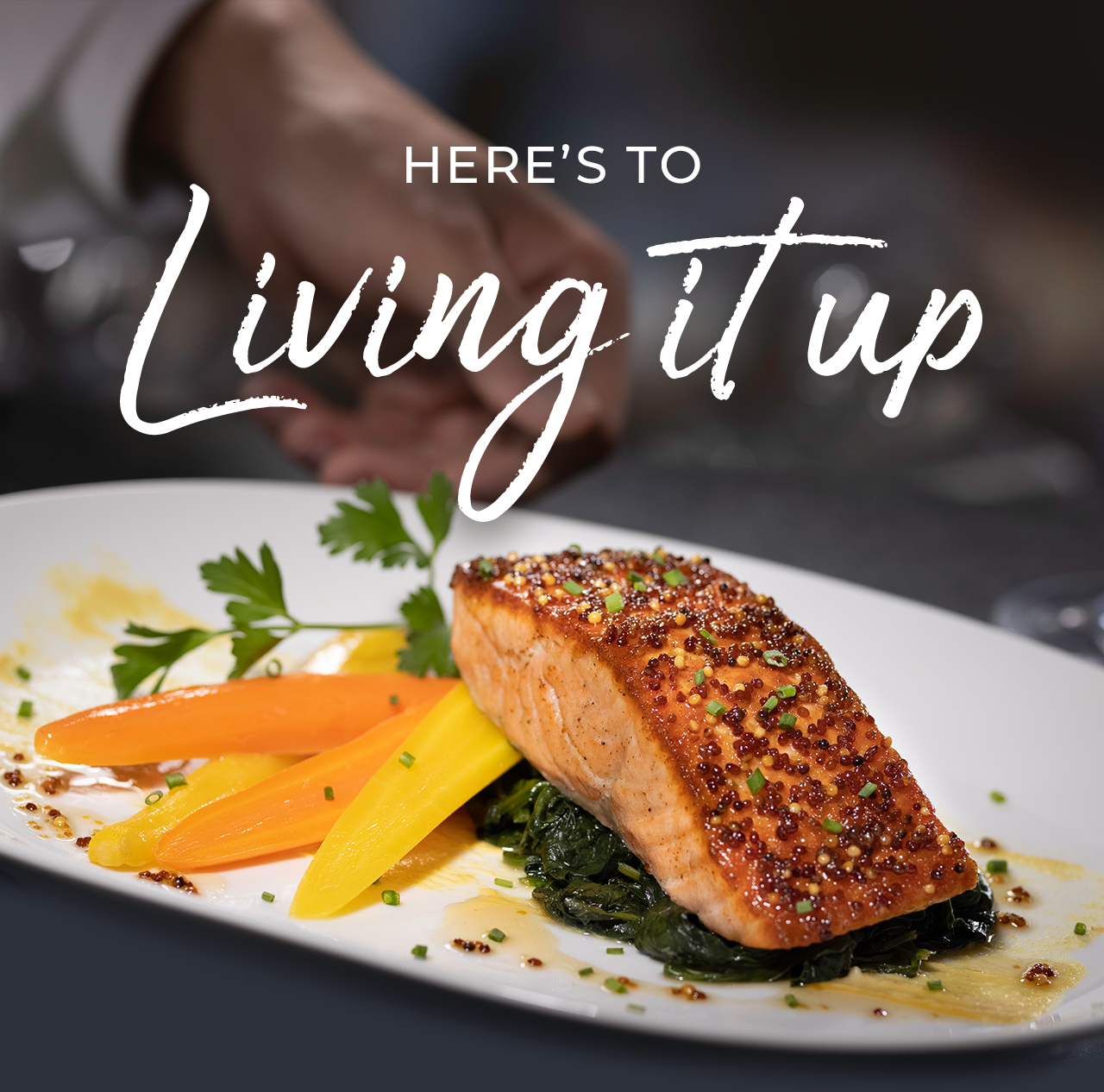 Here's to Living it up