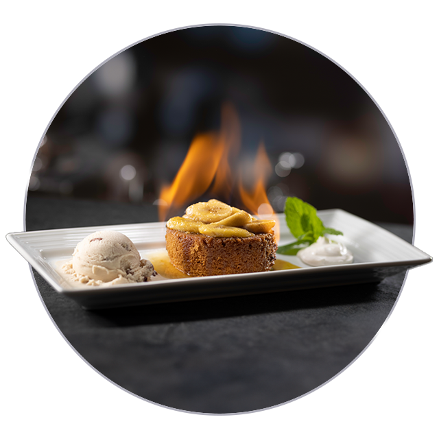 Bananas Foster Butter Cake