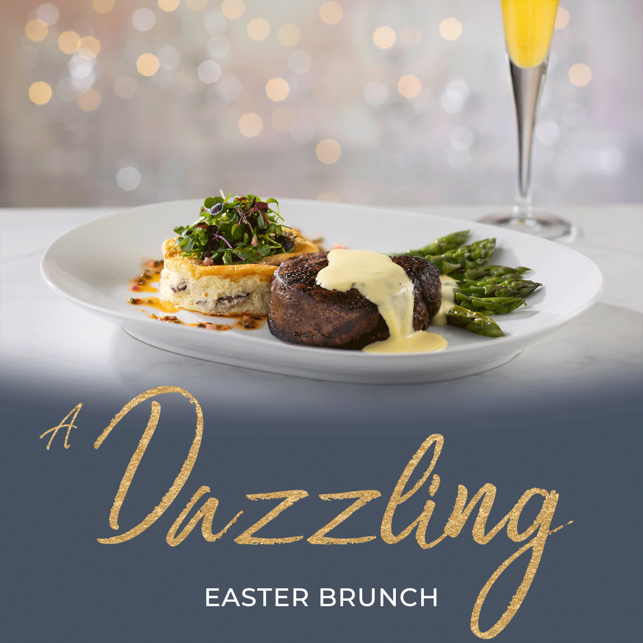 A Dazzling Easter Brunch, links to Easter Menu
