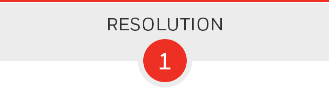 Resolution 1