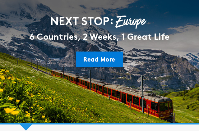 Visit Western Europe by Train