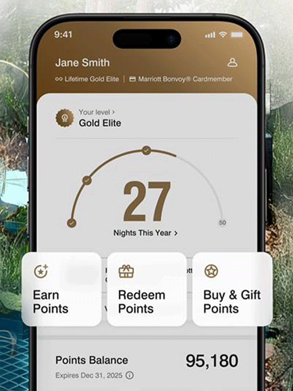 MBV Mobile App showing the benefits of earning and redeeming through the app.