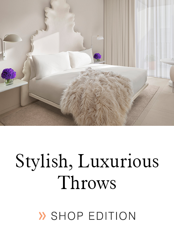 EDITION Stylish, Luxurious Throws