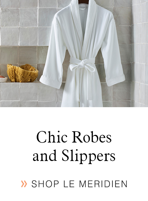 Le Méridien Chic Robes and Slippers