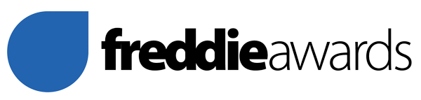 Freddie Awards logo, links to voting page.