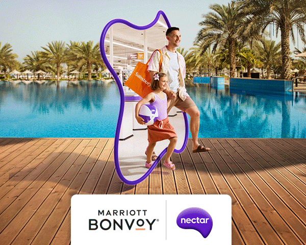 Links to Marriott Bonvoy and Nectar partnership page.