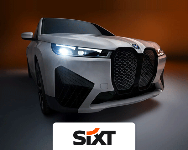 Links to Marriott Bonvoy and Sixt partner landing page.