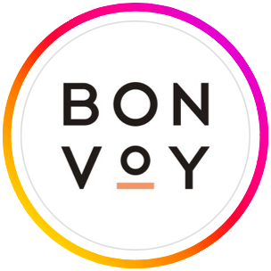 Links to Marriott Bonvoy Instagram account.