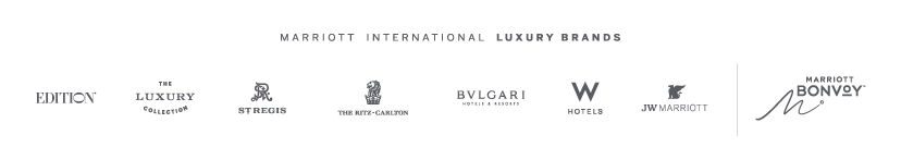 MARRIOTT INTERNATIONAL LUXURY BRANDS