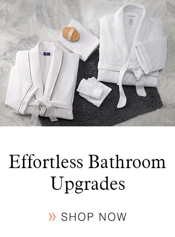 W Hotels Effortless Bathroom Upgrades