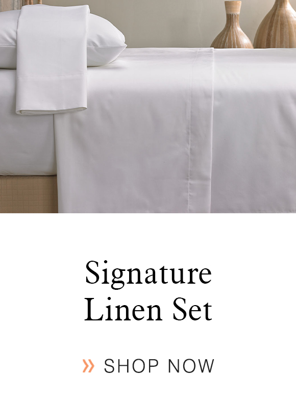 Marriott Signature Linen Set.