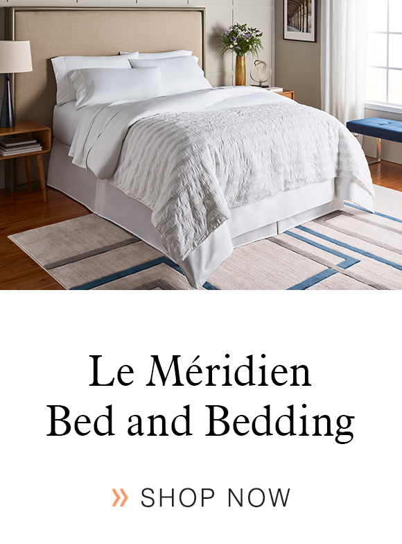 Le Meridien Bed and Bedding.