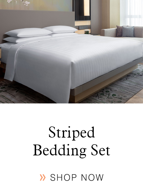 Fairfield Stripped Bedding Set.