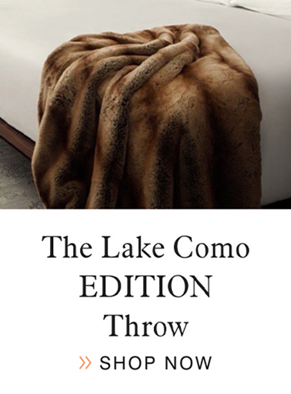 The Lake Como EDITION Throw