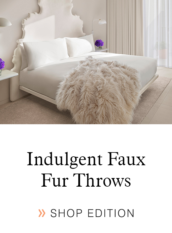 Indulgent Faux Fur Throws