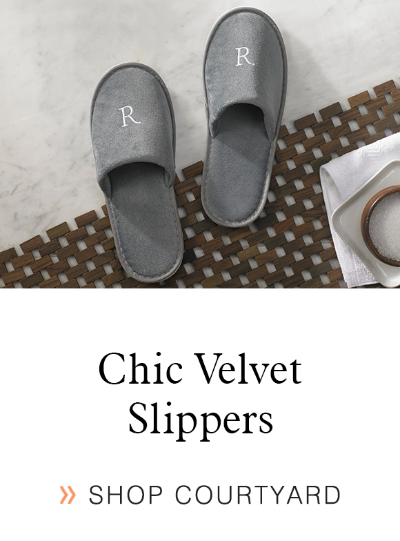 Chic Velvet Slippers