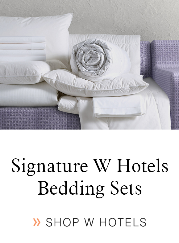 Signature W Hotels Bedding Sets