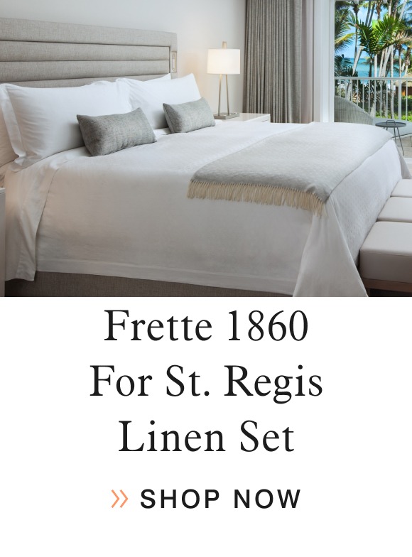 Frette 1860 For St. Regis Linen Set