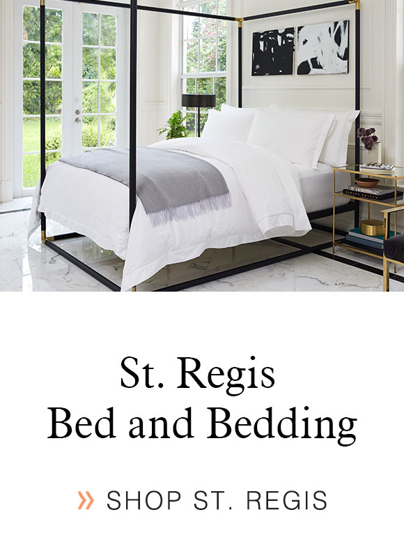 St. Regis Bed and Bedding