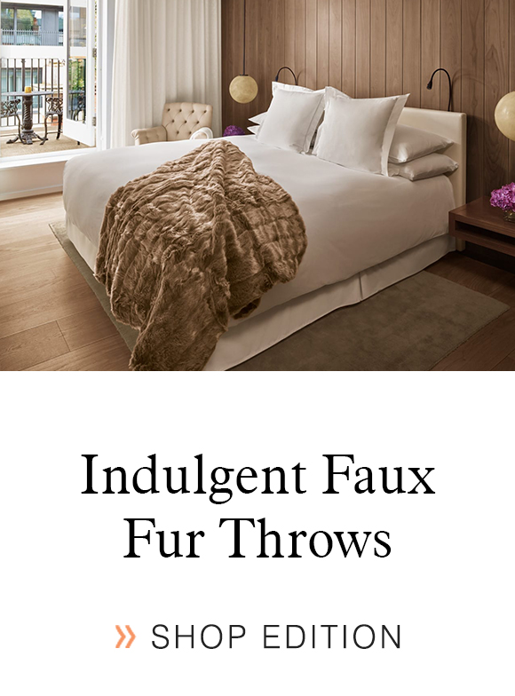 Indulgent Faux Fur Throws