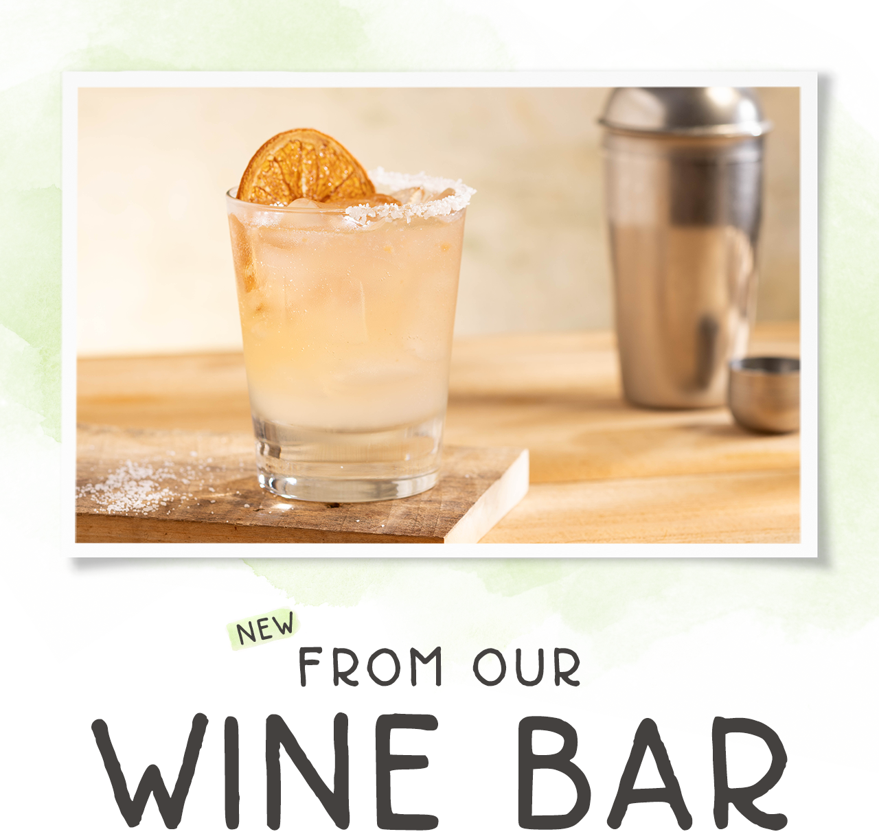 NEW From Our Wine Bar