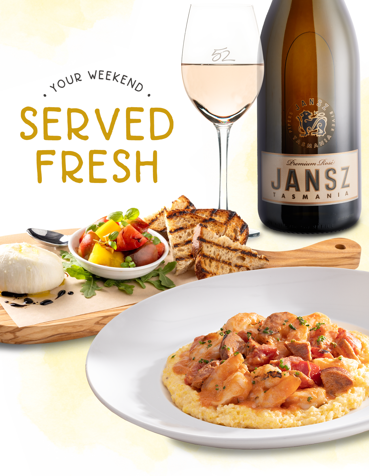 Your Weekend Served Fresh