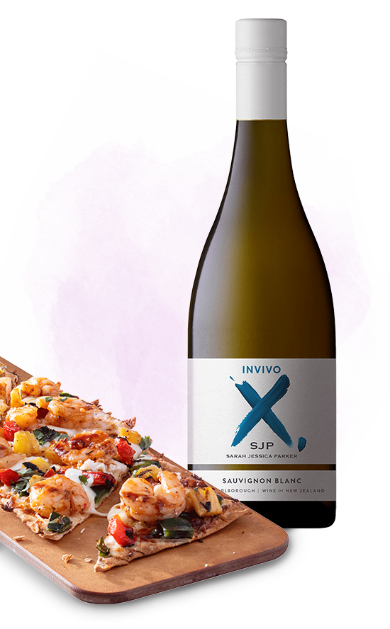 Chipotle BBQ Shrimp Flatbread