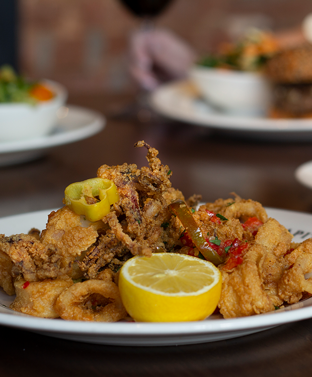 Pan Fried Calamari