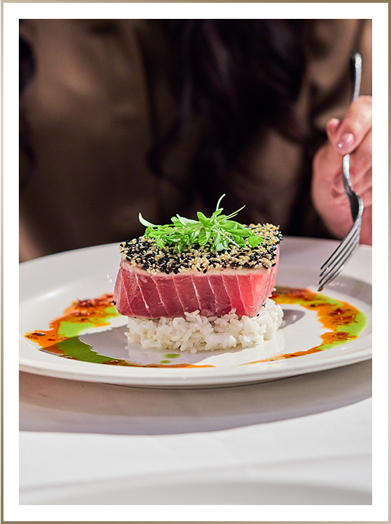 Sushi-Grade Seared Sesame Tuna