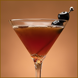 Double-Oaked & Rye Manhattan