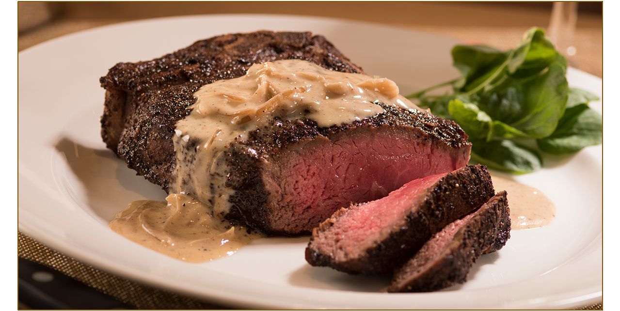 Kona Crusted NY Strip